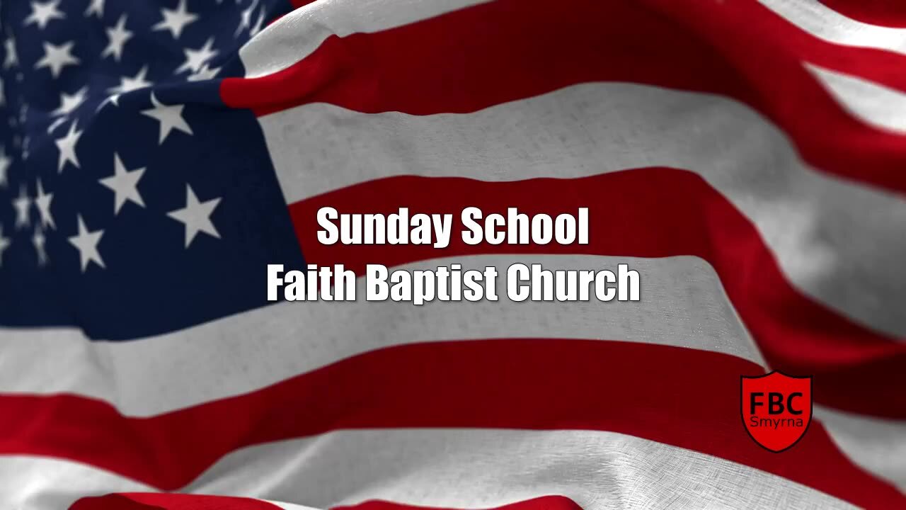 Sunday School 20250330