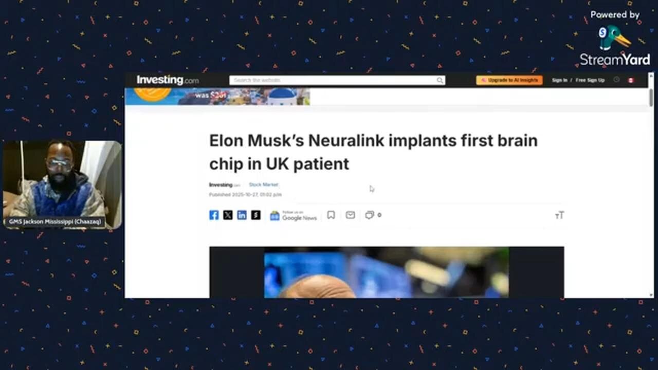 MOTB Update: Neuralink implants first brain chip in UK patient