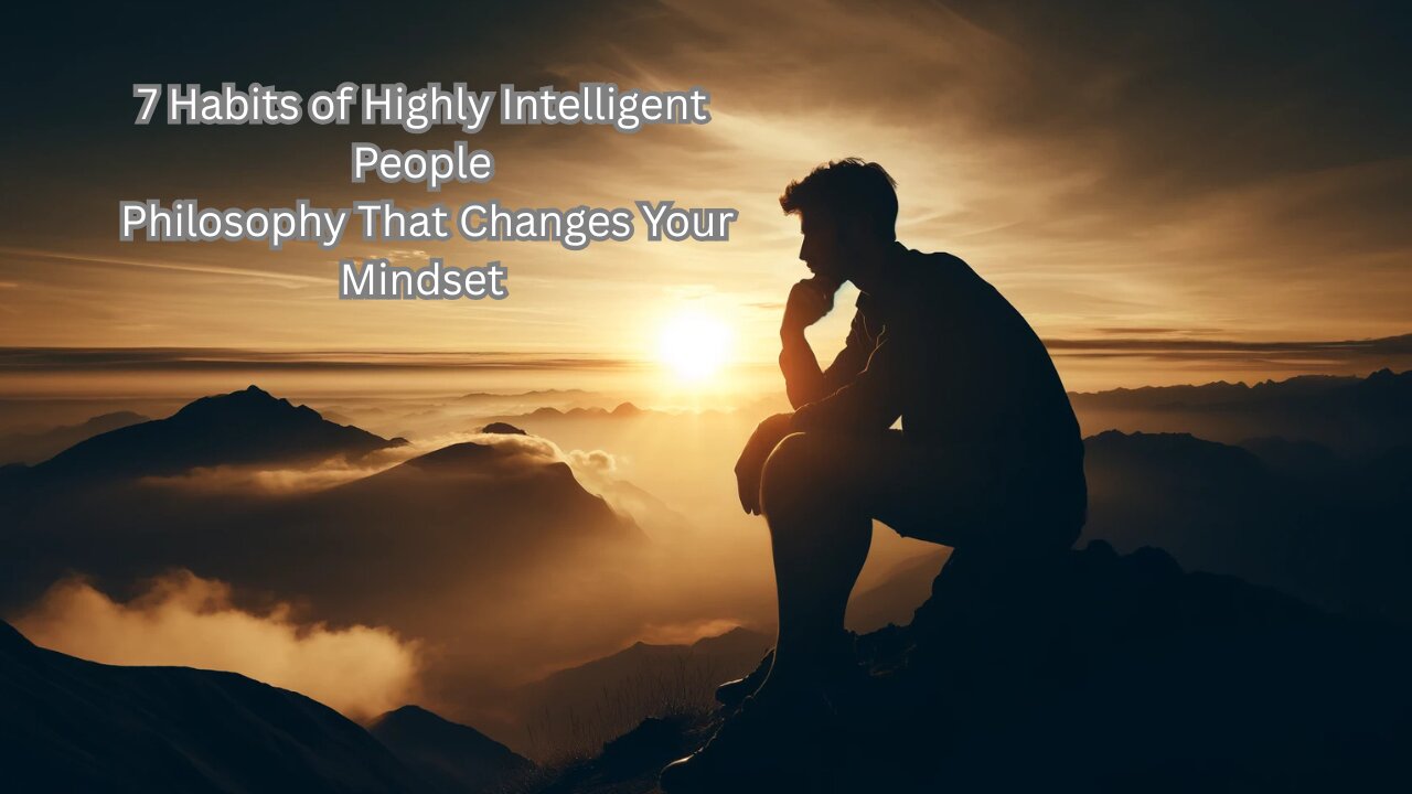 7 Habits of Highly Intelligent People