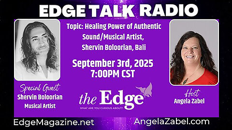 Healing Power of Authentic Sound, with Bali Musical Artist Shervin Boloorian