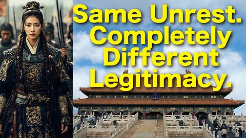 Same Unrest. Completely Different Legitimacy.