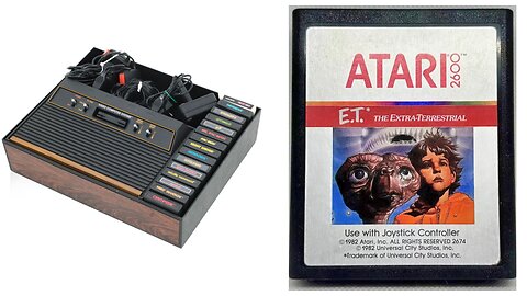 Atari 2600 - E.T. the Extra-Terrestrial