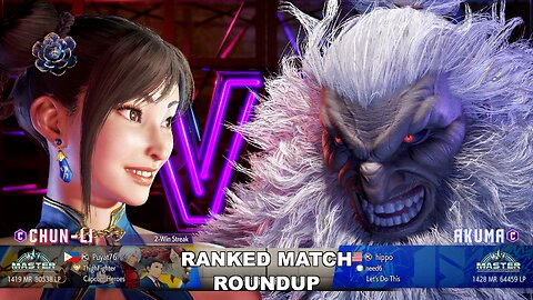Kuya Kalbo SF6 Ranked Match Roundup. Chun Li Master Rank [Hori Fight Stick]