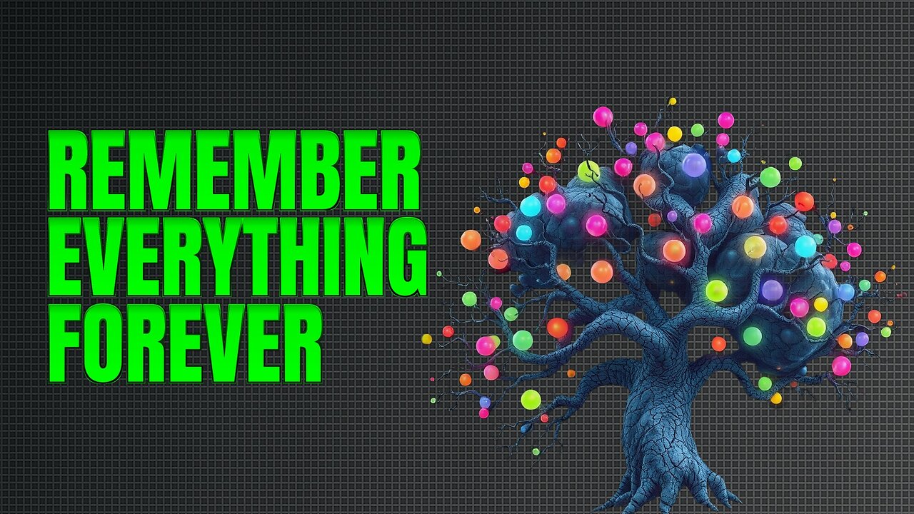 How to Remember Everything For The Rest Of Your Life