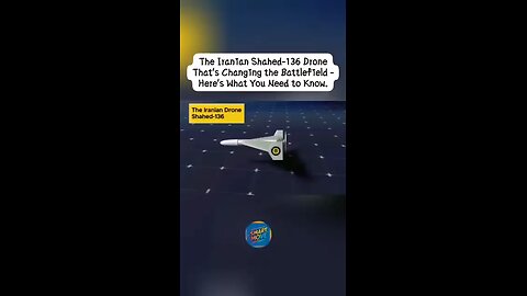 The Iranian Shahed-136 Drone That’s Changing the Battlefield - Here’s What You Need to Know 💥