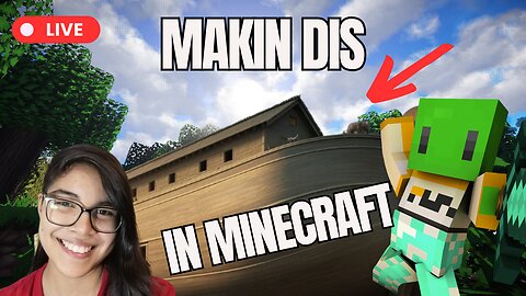 building the ark and secret storage room ~ minecraft
