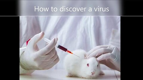 How to discover a virus.