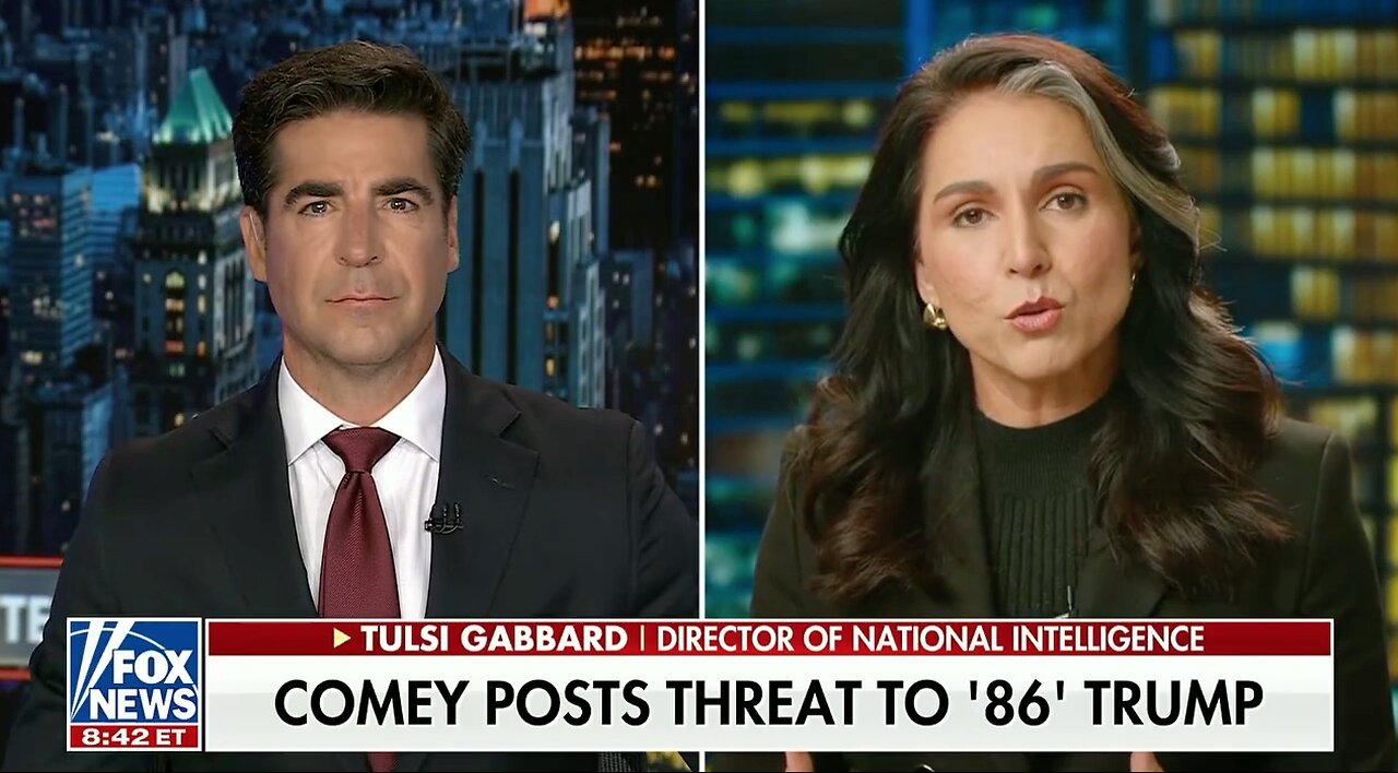 DNI Tulsi Gabbard's Message To James Comey