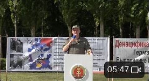 Nikolai Massalow und das Sowjetische Ehrenmal Berlin-Treptow Tag des Sieges 9. Mai 2025