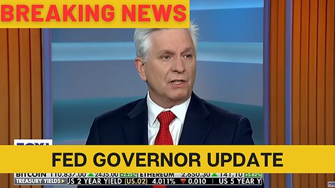 Fed Governor Talks Tariff, Inflation