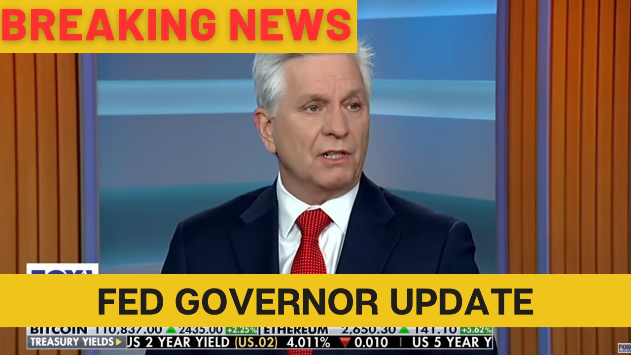 Fed Governor Talks Tariff, Inflation
