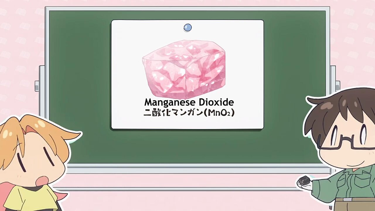 learning about manganese dioxide | Ruri Rocks