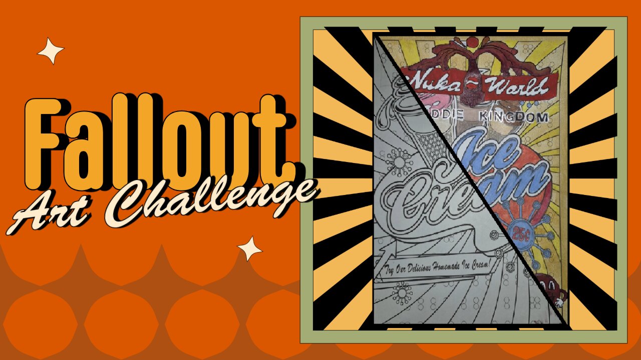 Break the Rules Art Challenge-Turn a Coloring Page into Pop Art