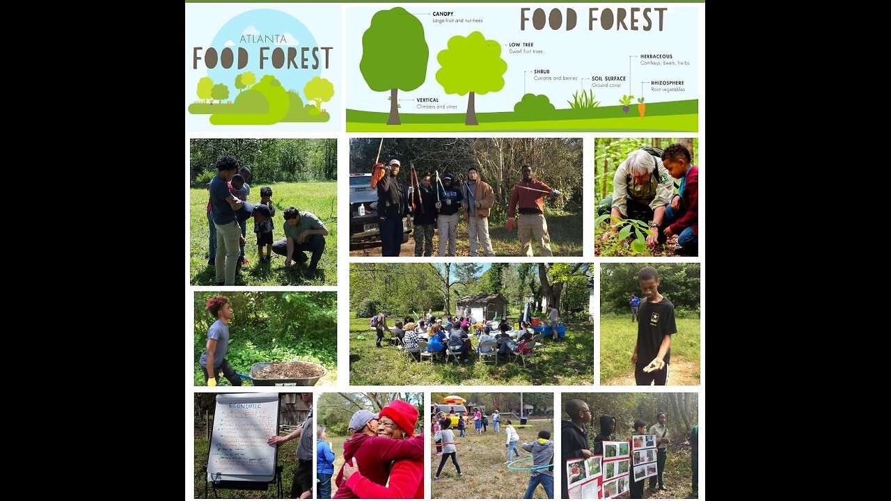 Did you know there's a free food forest in Atlanta ?