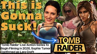 Tomb Raider Series CONFIRMED By Amazon! Sophie Turner is Lara Croft