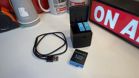 UnBoXing Look 3 Packs Batteries 1800mAh Replacement Go Pro Hero 12 Battery Battery Charging Station