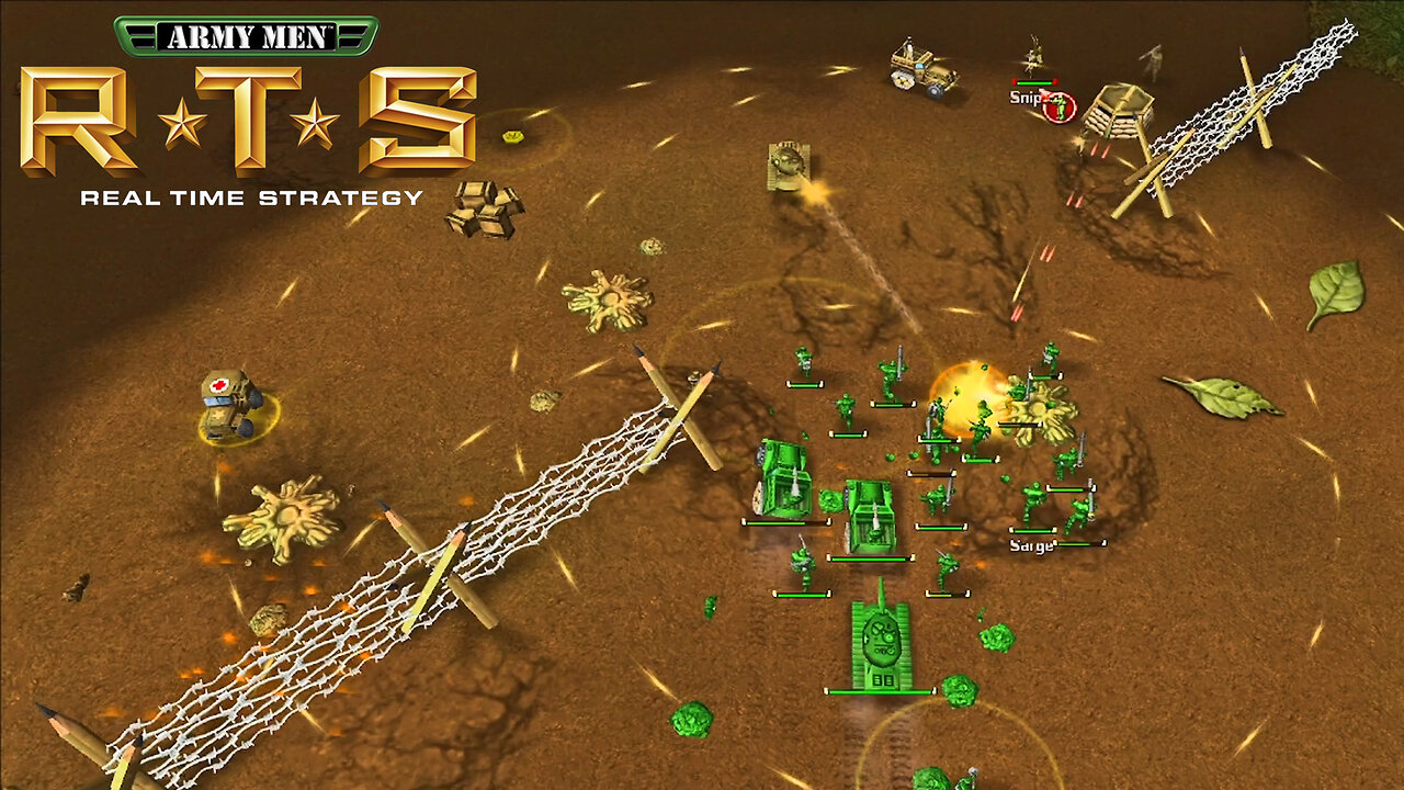 War For The Garden! Army Men RTS | Great Battles 1