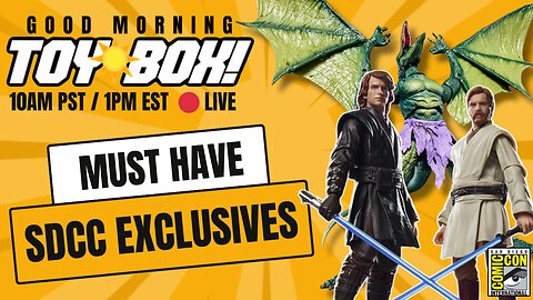 SDCC 2025 Must-Have Toy Exclusives You Can’t Miss! Marvel, GI Joe & More | Good Morning Toy Box