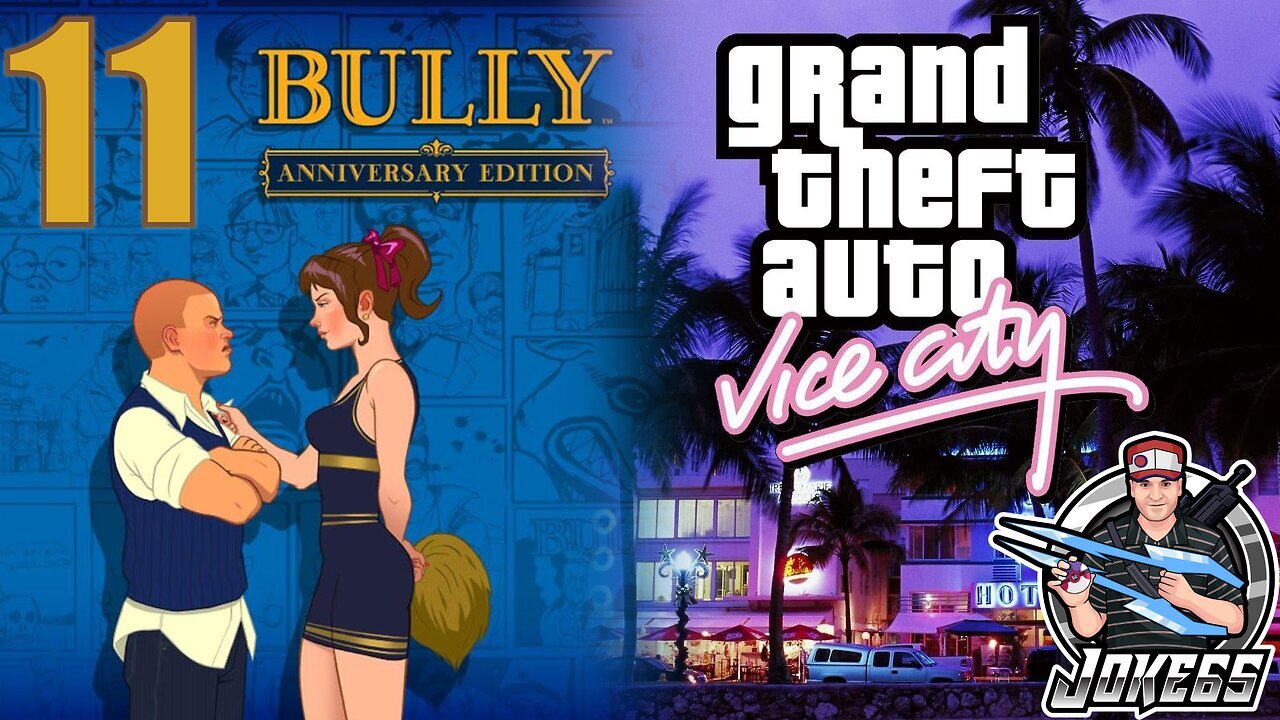 [LIVE] Bully | GTA: Vice City | First Playthrough | 11 | Premium Content