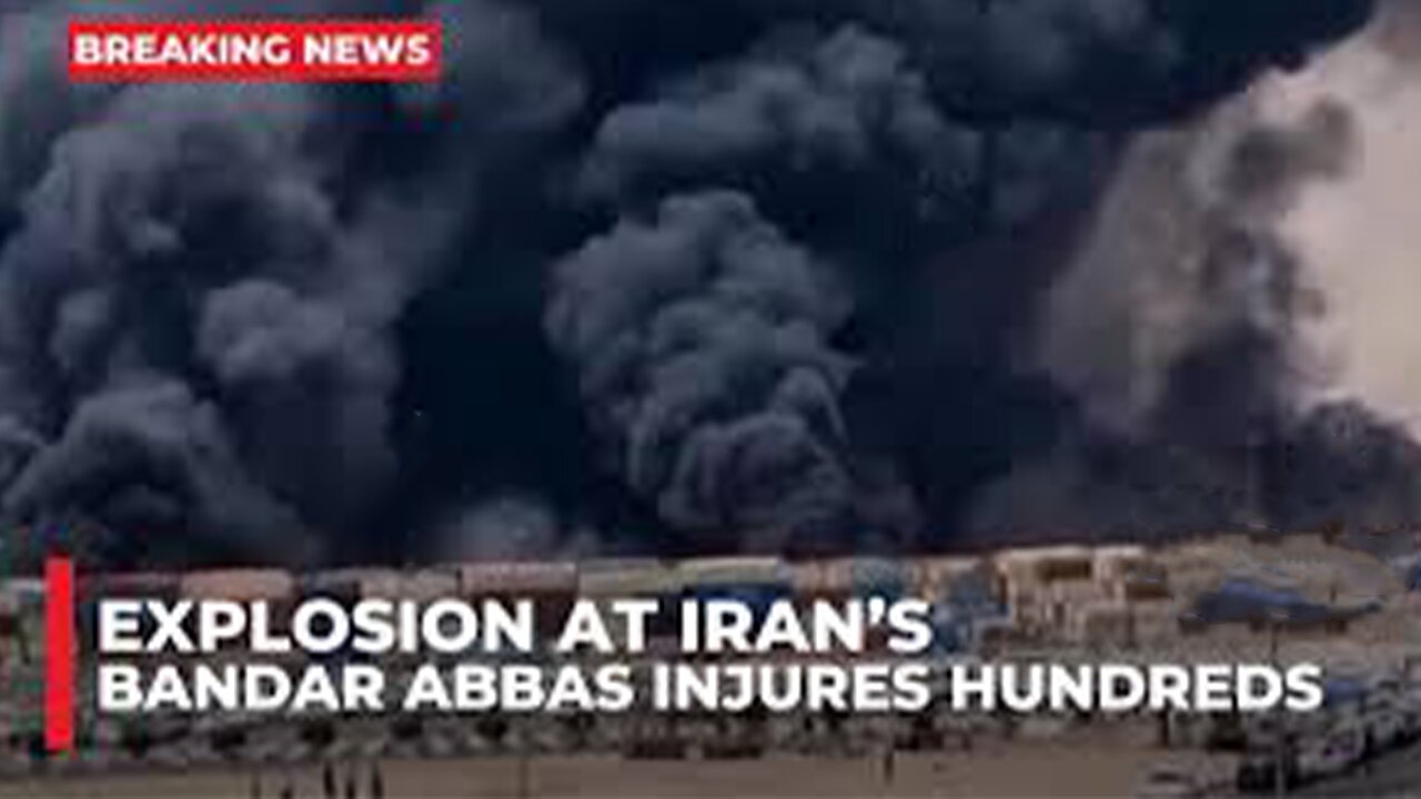 "Deadly ‘massive’ Explosion at Iran's Strategic Port: 28 Killed, 800 Injured in Catastrophic Blast"