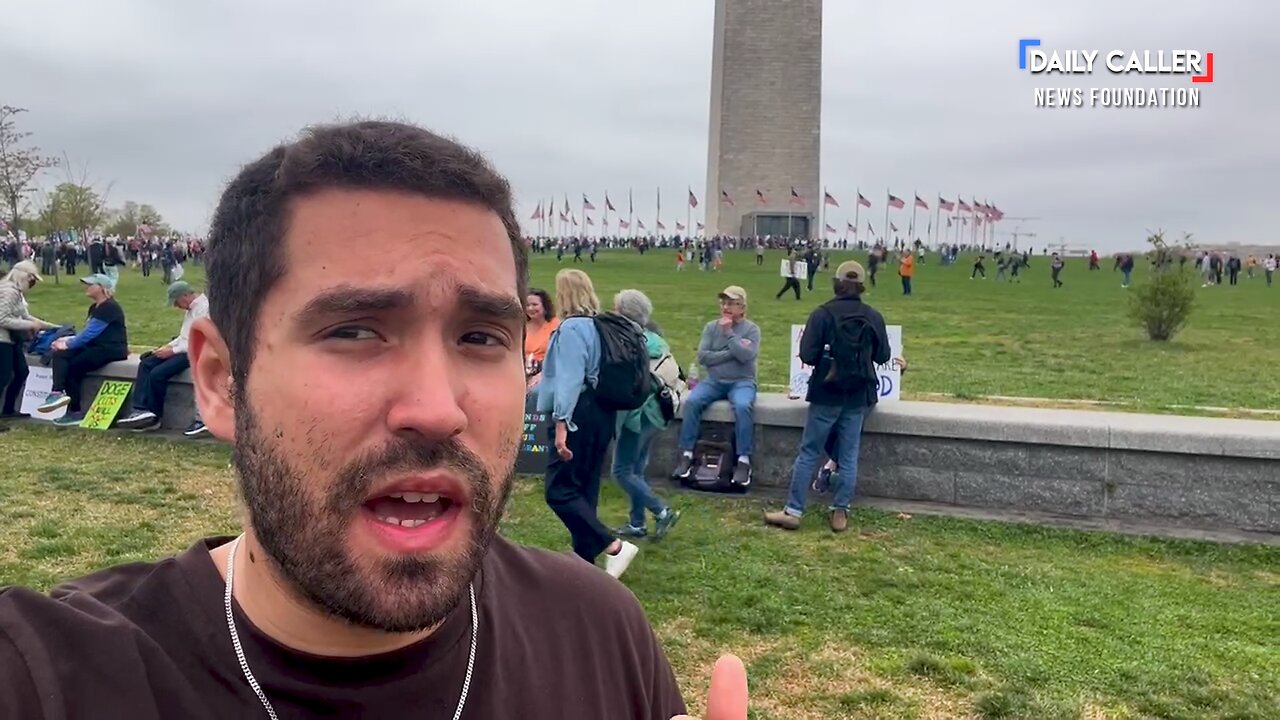 DCNF Reporter Myles Morell Covers Palestine March in Downtown DC