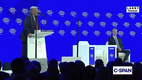 Trump Eviscerates Gavin Newsom In Front Of World Elites At Davos