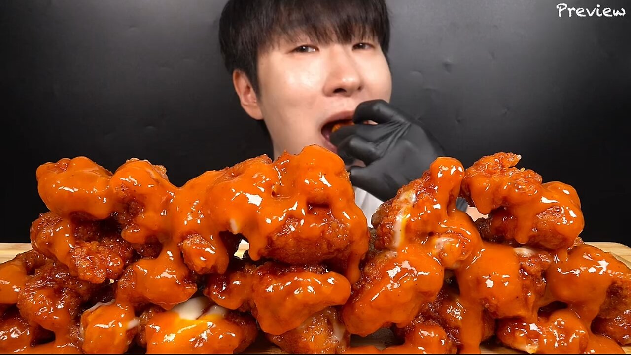 Seasoned fried chicken