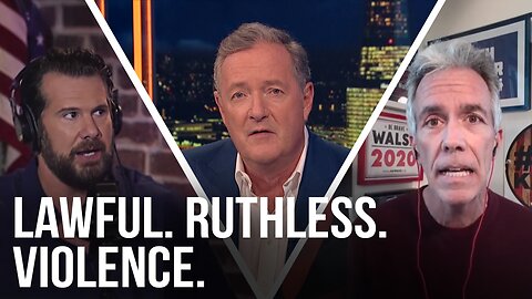 Crowder vs. Joe Walsh on Piers Morgan - "They Should be Deathly Afraid" 