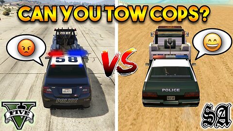 GTA 5 COPS VS GTA SAN ANDREAS COPS : WHICH COPS ARE SMART?