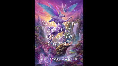 Unicorn Spirit Card Deck Come To life....Almost Unreal 😉.....