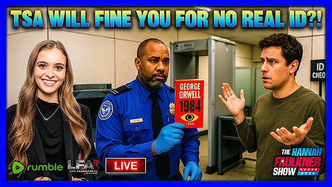 TSA WILL FINE YOU FOR NO REAL ID?! | LIVE WITH HANNAH FAULKNER 12.3.25 4PM