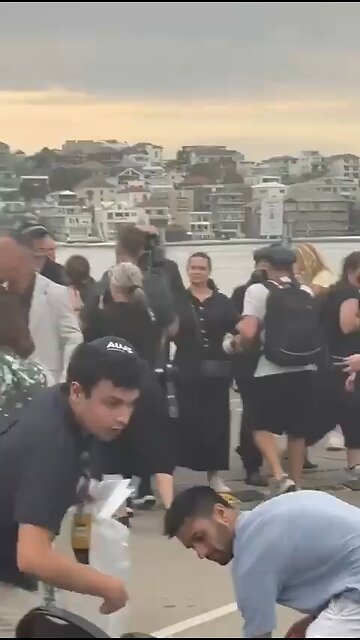 Australian PM Anthony Albanese heckled and booed by the crowd at