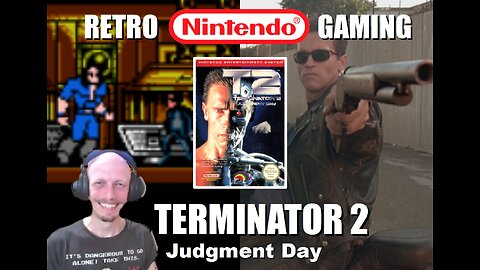 Terminator 2 (NES): Rescue Sarah Conner with BrightGaming from the Threat of T1000 Changing the Past