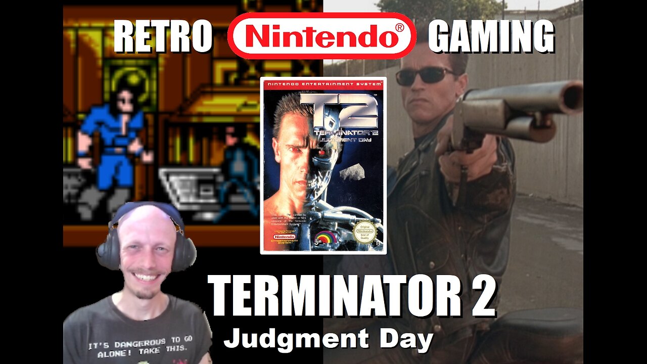 Terminator 2 (NES): Rescue Sarah Conner with BrightGaming from the Threat of T1000 Changing the Past