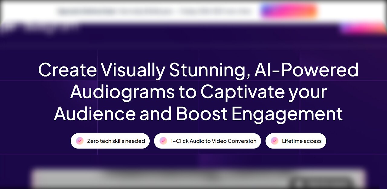AudGram Review: create eye-catching, AI-driven audiograms to wow your audience/increase interaction
