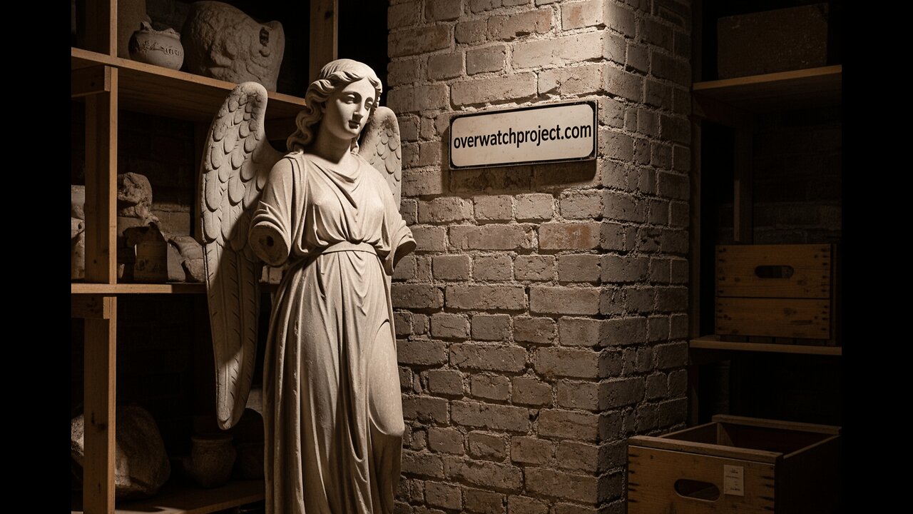 Fallen Angel Statue Mystery Part 2. Out of place artifacts? #overwatchproject