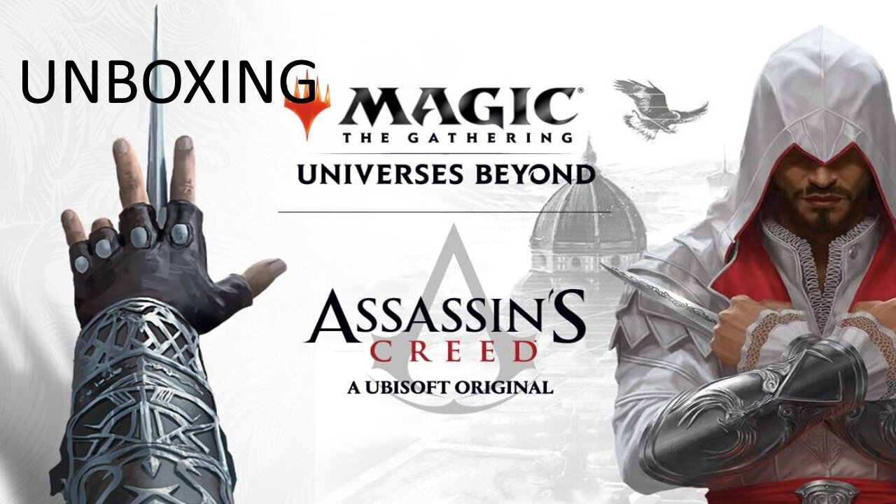 MTG Universes Beyond: Assassin's Creed Unboxing
