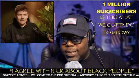 DO BLACK MEN HAVE TO BE CONSERVATIVES TO HAVE A VOICE ON YOUTUBE? THESE SELLOUTS ARENT MY BROTHERS