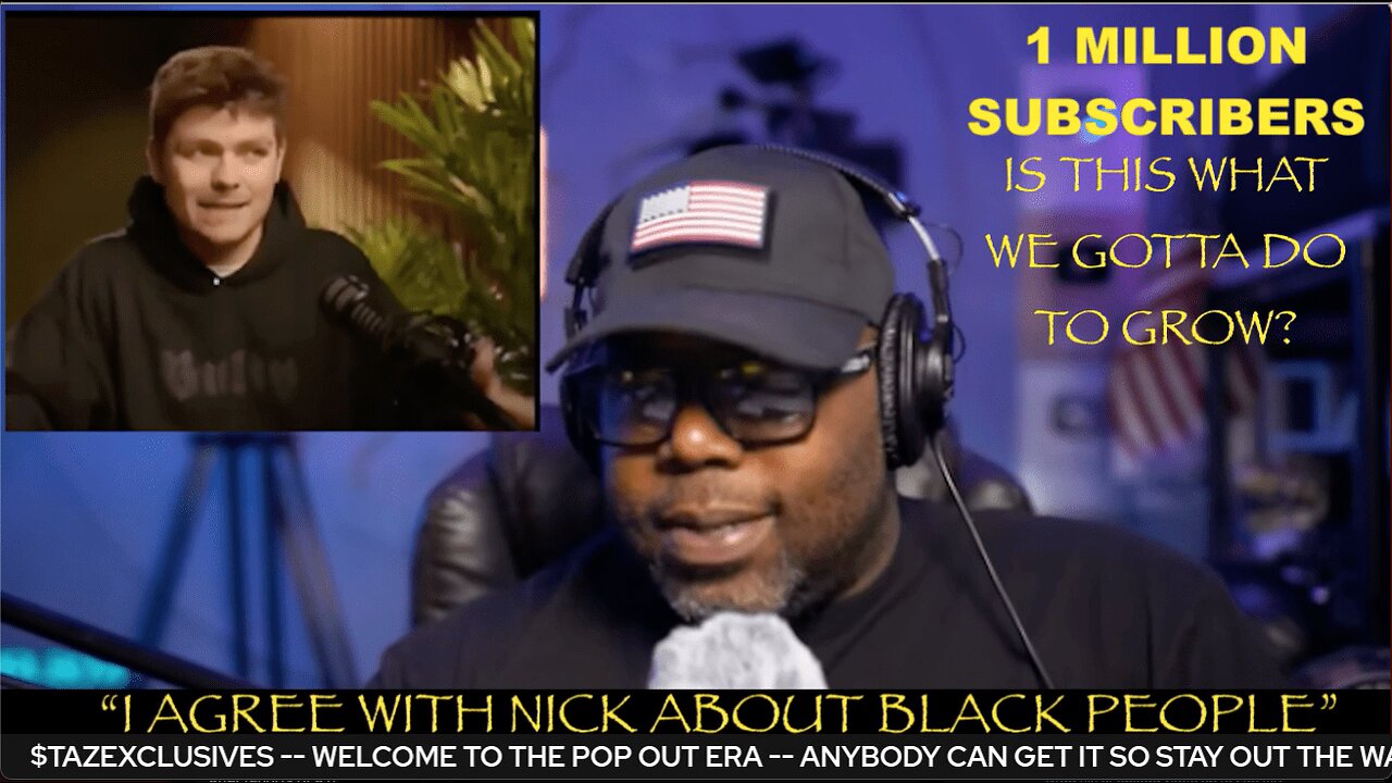 DO BLACK MEN HAVE TO BE CONSERVATIVES TO HAVE A VOICE ON YOUTUBE? THESE SELLOUTS ARENT MY BROTHERS