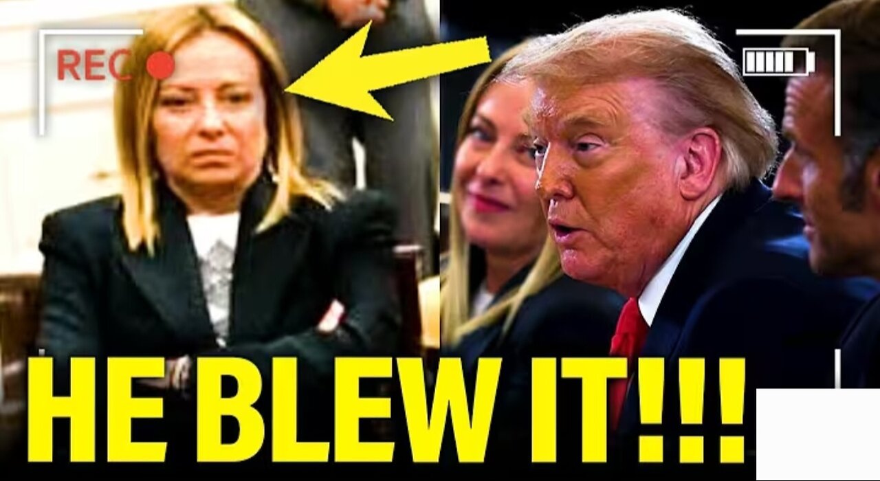Trump BLOWS IT in front of MAJOR WORLD LEADERS