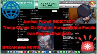 Jerome Powell Gets Indicted, Big Geopolitics News and more!