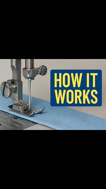 “How a Sewing Machine Works – Explained Simply! 🧵⚙️”