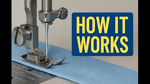 “How a Sewing Machine Works – Explained Simply! 🧵⚙️”