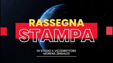 Live streaming, la rassegna stampa dell'8 maggio 2025