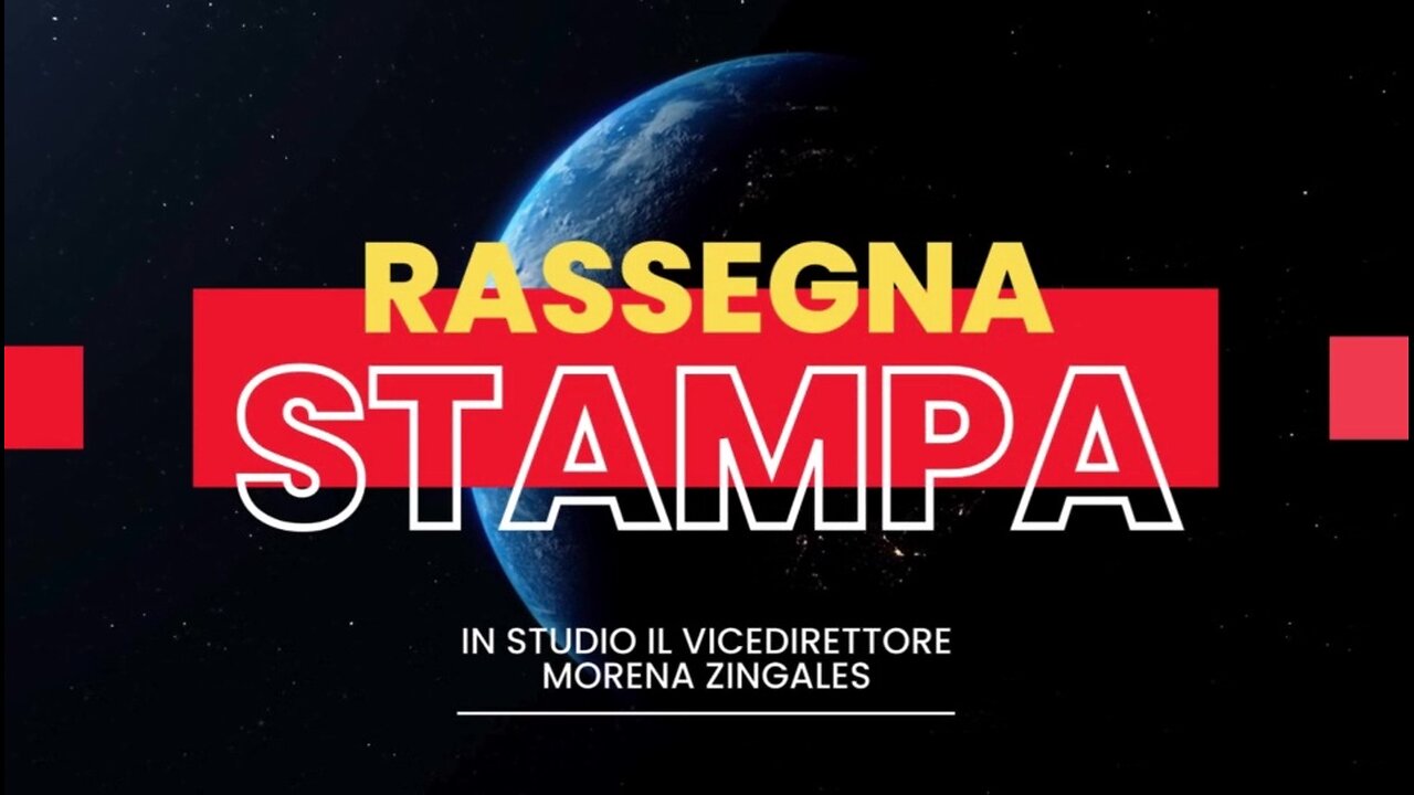 Live streaming, la rassegna stampa dell'8 maggio 2025
