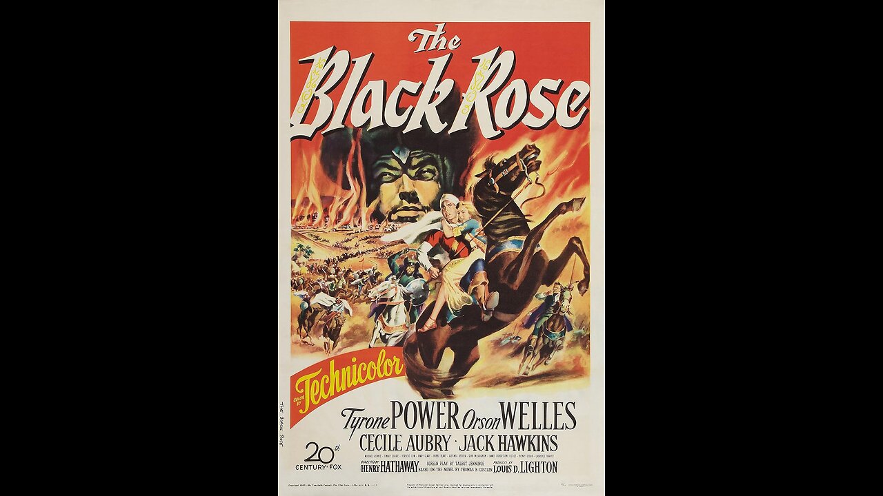 The Black Rose (1950) | Directed by Henry Hathaway