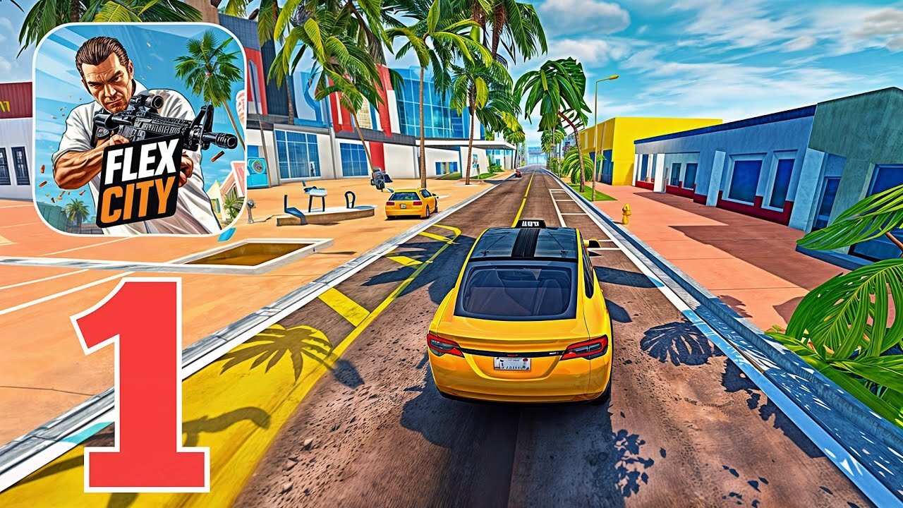 Flex City: Vice Online - Gameplay Walkthrough Part 1 - Taxi Driver (iOS, Android)