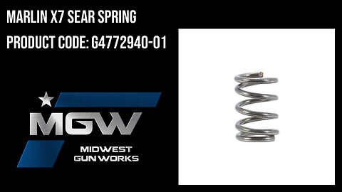 Marlin X7 Sear Spring - G4772940-01