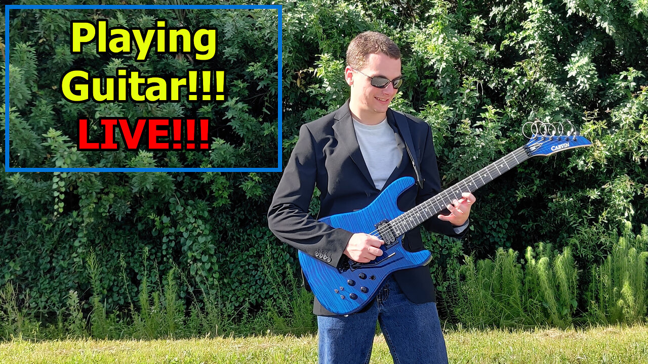 Playing Guitar LIVE!!!!!!!!!! Join the fun!