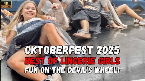 Lingerie Girls | Everyone Was Laughing | Girls on the Devil's Wheel | Oktoberfest 2025 4K HD